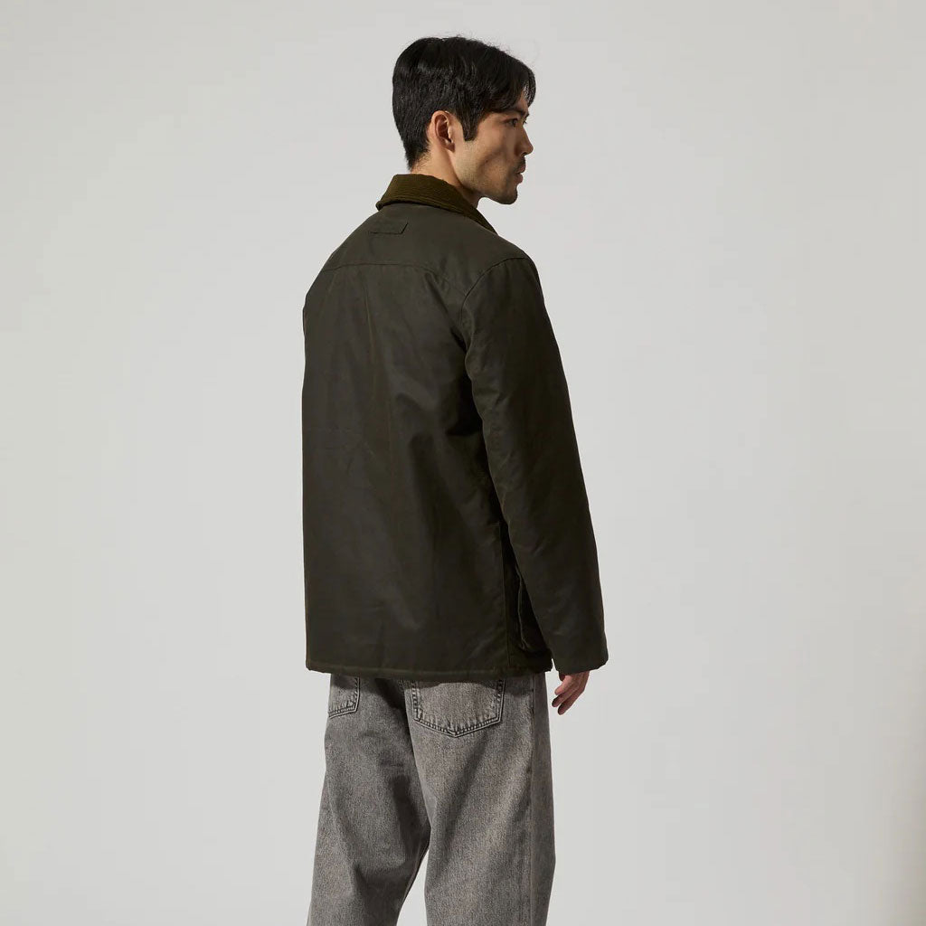 Brixtol Curtis Olive Wachs-Jacke
