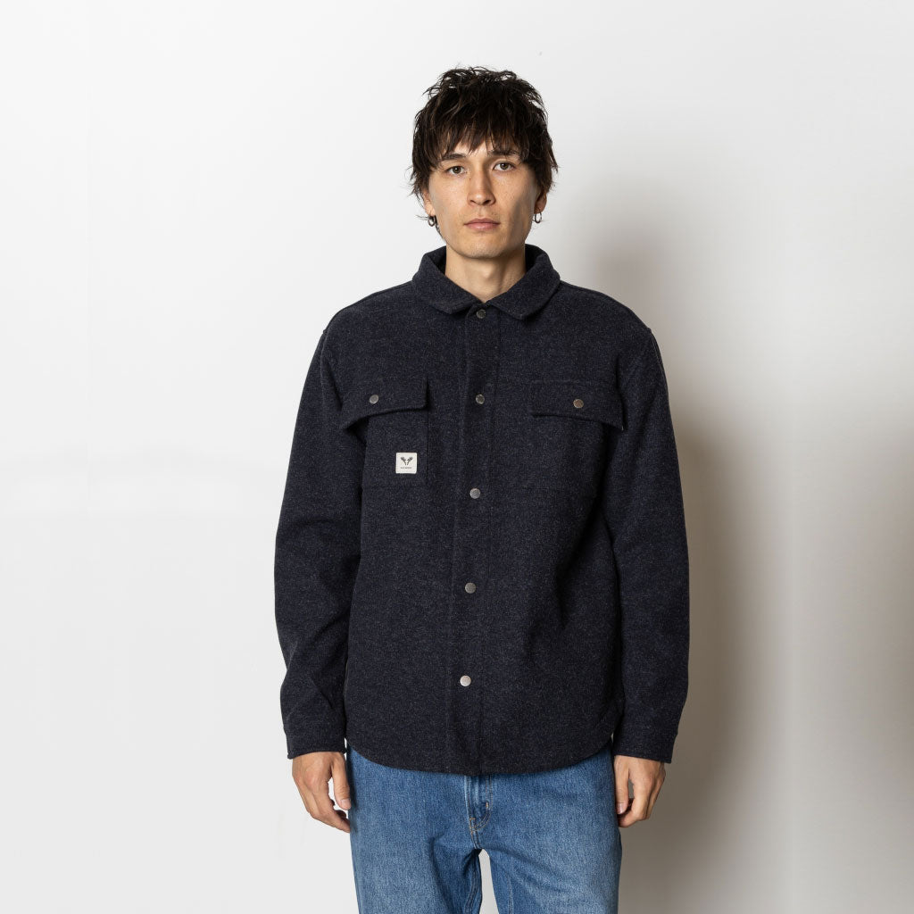 Fat Moose Villas Overshirt NightBlue