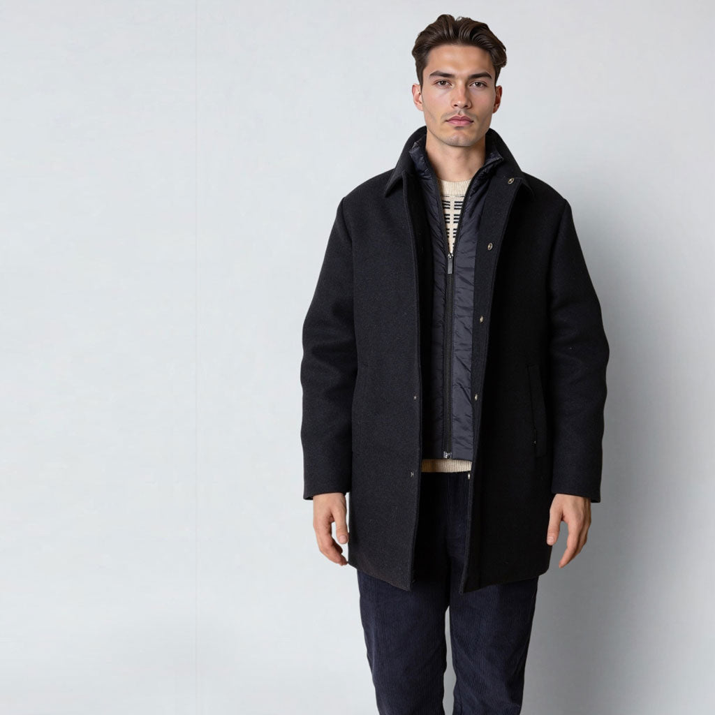 Clean Cut Copenhagen Hasting Wollmantel