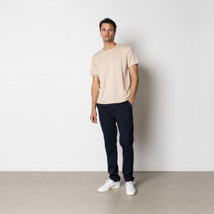 Clean Cut Copenhagen Thomas knitted T-Shirt Ecru