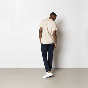Clean Cut Copenhagen Thomas knitted T-Shirt Ecru