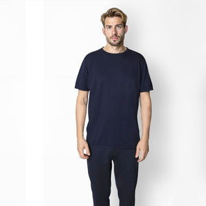 Clean Cut Copenhagen Thomas knitted T-Shirt Navy