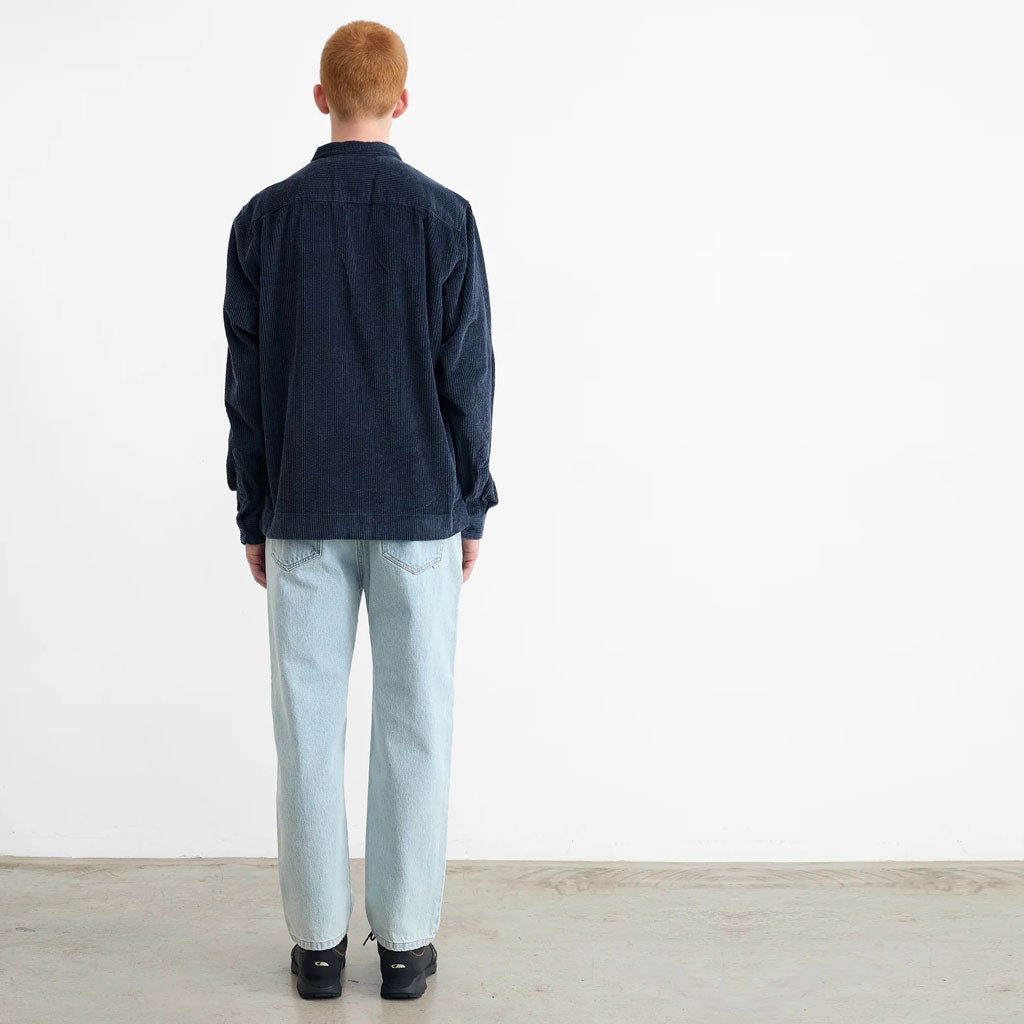 Edmmond Studios Jorge Cord Shirt Navy