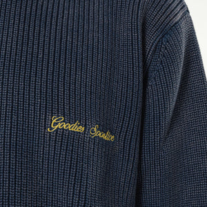 Goodies Sportive Washed Insignia Premium Sweater