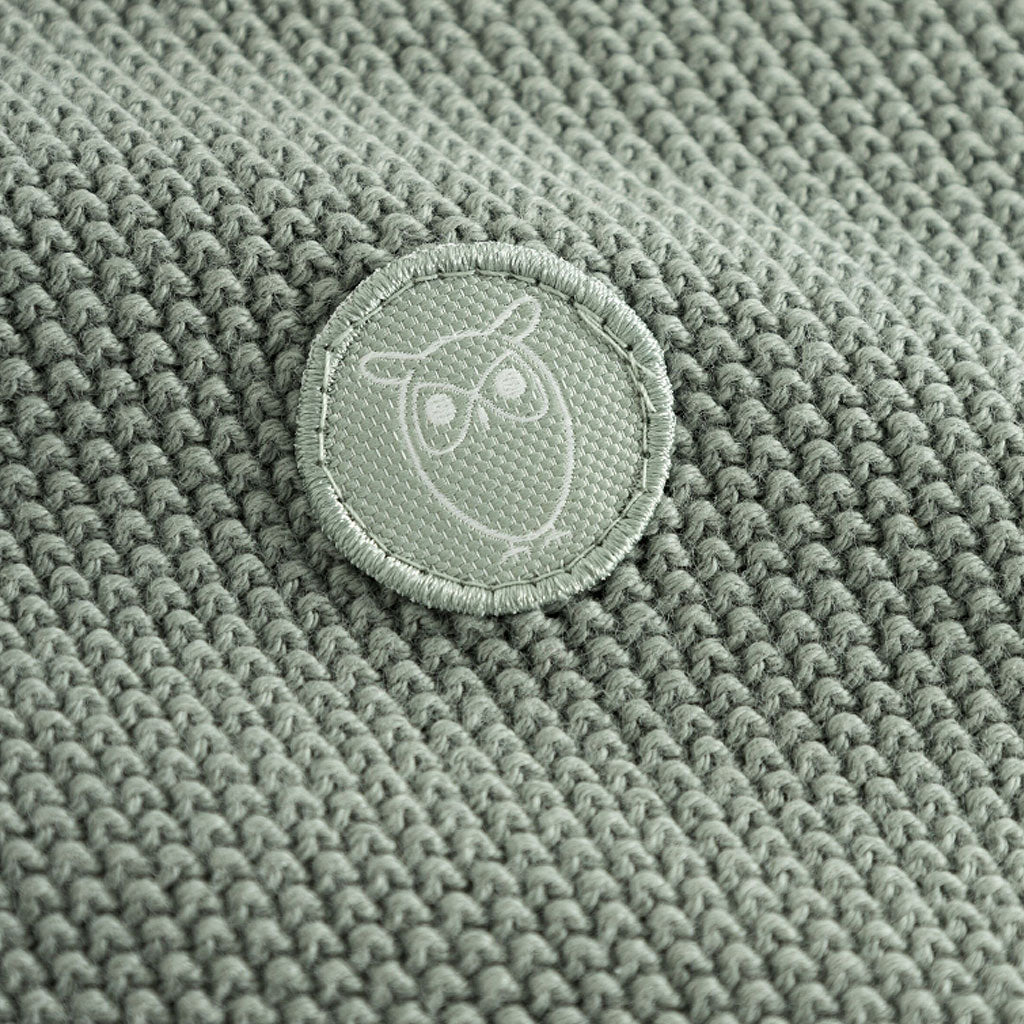 Knowledge Cotton Apparel Field Pique Badge Pullover Waffel