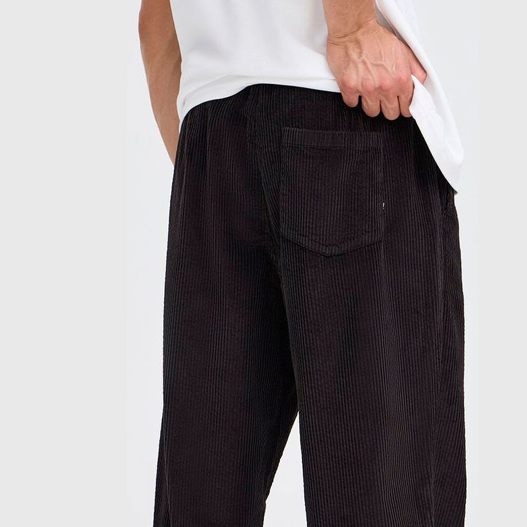 Solid Alann Cord Hose Schwarz