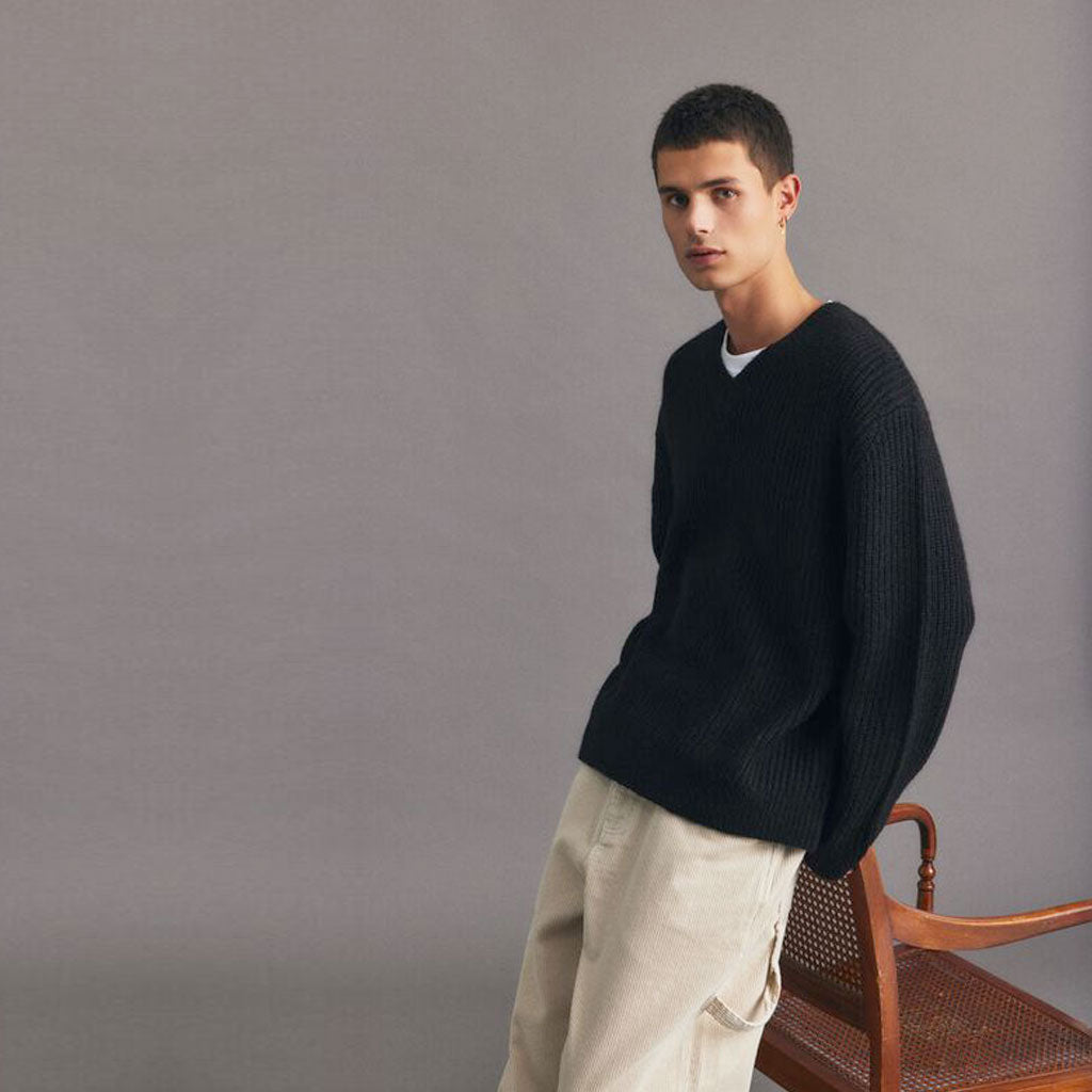 Solid Sylvan V-Neck Pullover