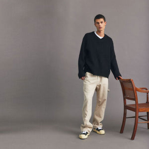 Solid Sylvan V-Neck Pullover