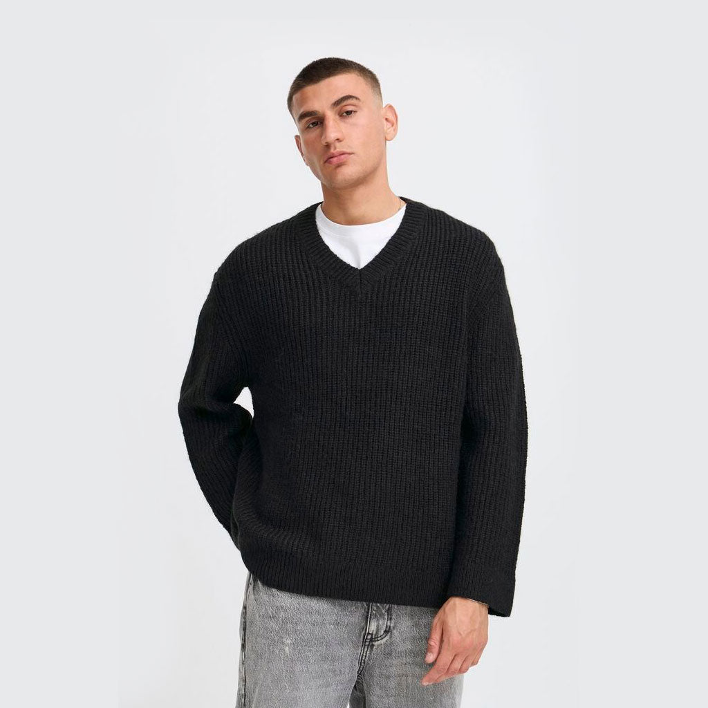 Solid Sylvan V-Neck Pullover