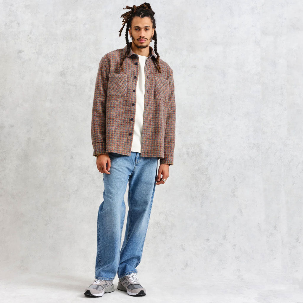 Wax London Whiting Overshirt Fleece Multi