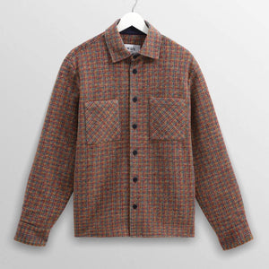 Wax London Whiting Overshirt Fleece Multi