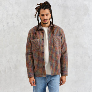 Wax London Whiting Overshirt Fleece Multi