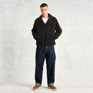 Wax London Tate Paisley Jacquard Fleece Jacket
