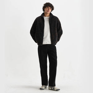 Wax London Tate Paisley Jacquard Fleece Jacket