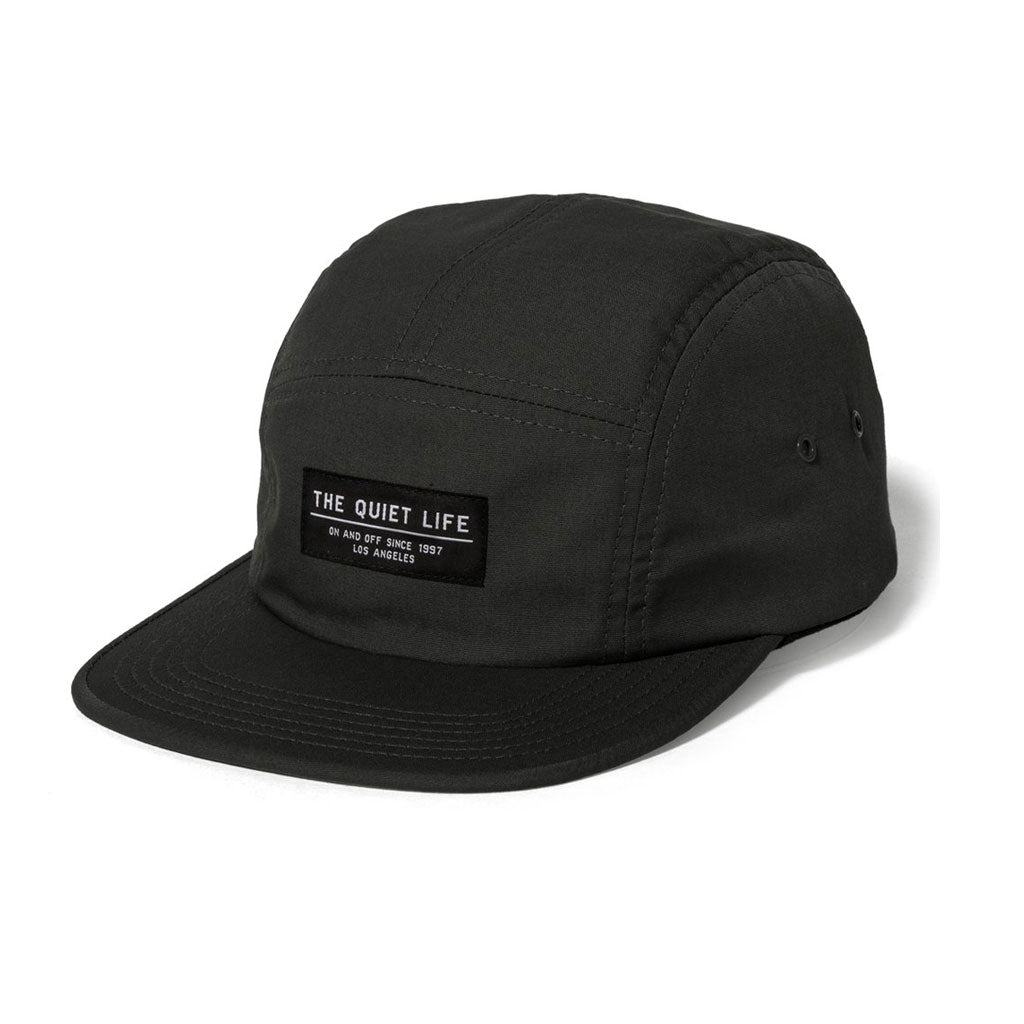 The Quiet Life Foundation 5 Panel Camper Hat Schwarz