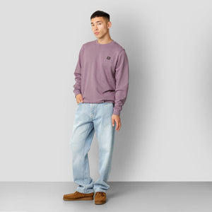 Clean Cut Copenhagen Basic Organic Crew Purple