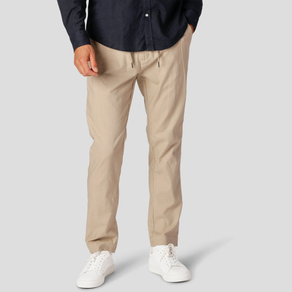 Clean Cut Copenhagen Barcelona Hose Leinen Khaki