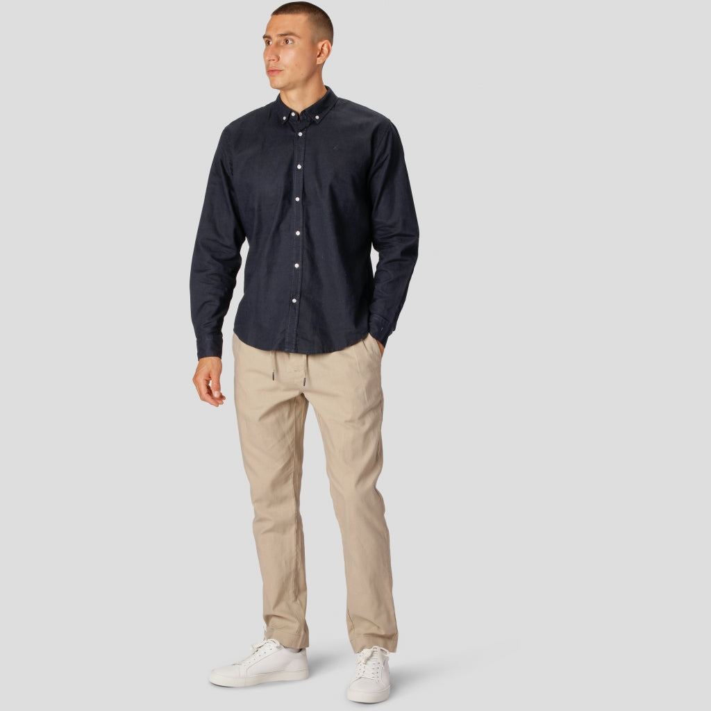 Clean Cut Copenhagen Barcelona Hose Leinen Khaki