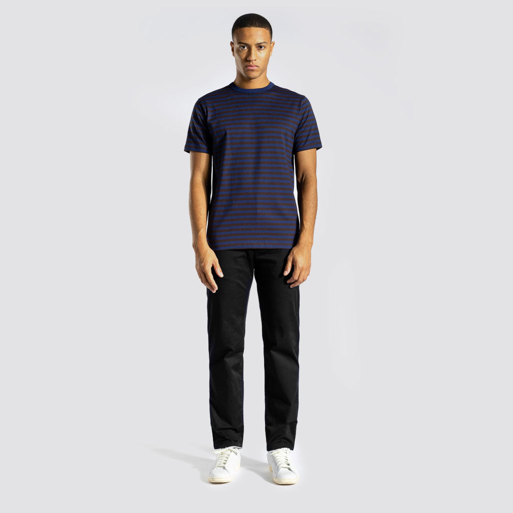 Norse Projects Aros Regular Light Stretch Chino Black