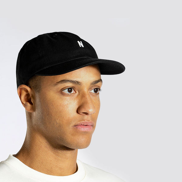 Norse Projects Twill Sports Cap Black